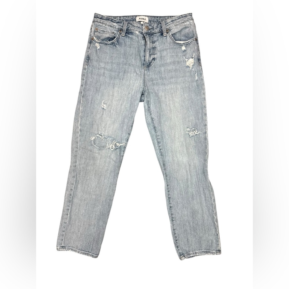 Pistola Light Blue Boyfriend Jeans Size 29